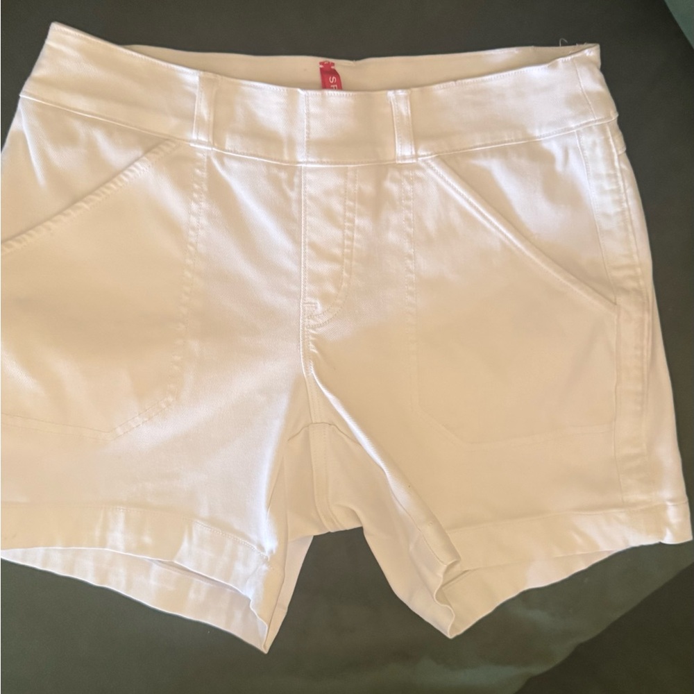SPANX Women's High Waist Cream Shorts size XS